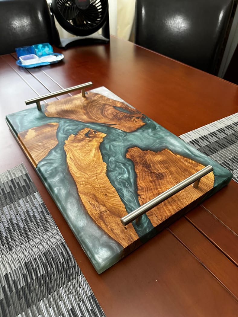 Epoxy Serving Tray - photo 3