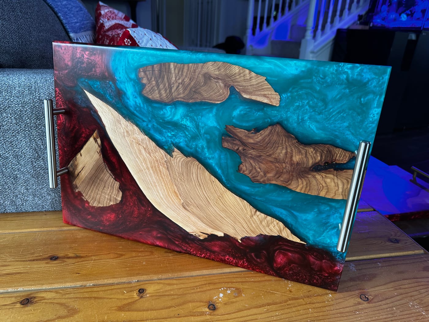 Epoxy Serving Tray - photo 1